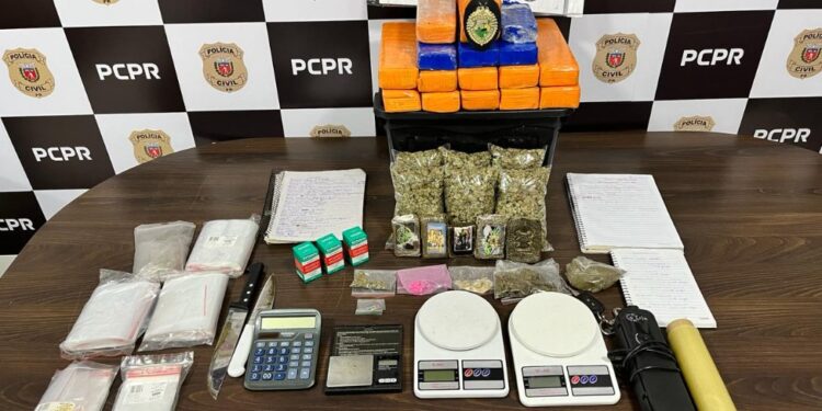 RONE prende traficante e apreende drogas na região metropolitana de Curitiba
