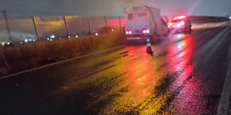 Motociclista perde a vida ao colidir contra barreira de concreto na BR-277