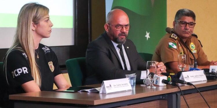 Paraná registrou queda de 9,3% no número de homicídios em 2023 e 25 mil roubos a menos