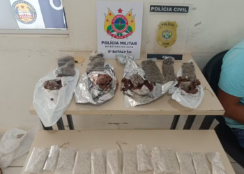 Mulher é flagrada com ovos de páscoa “recheados” de maconha e acaba presa