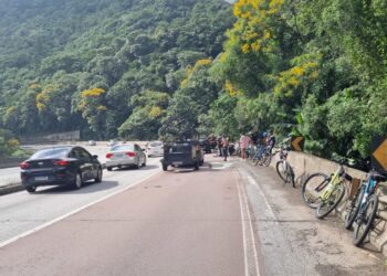 PRFs e enfermeira realizam reanimação por 40 minutos para salvar a vida de ciclista na BR-277