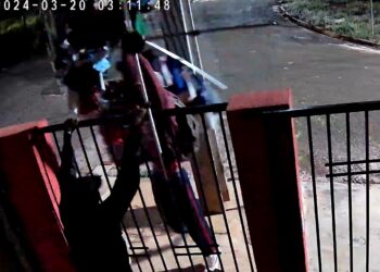 Câmera de segurança flagra furto inusitado em Rolândia, veja o vídeo