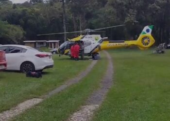 Homem que desapareceu no sábado é resgatado pelos bombeiros após se perder em região montanhosa, veja o vídeo do resgate