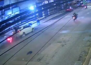 Câmeras registraram acidente com Harley que vitimou empresário; mulher quase foi atingida