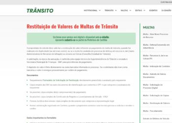 Manutenção deixa 17 serviços digitais da Prefeitura de Curitiba fora do ar na terça