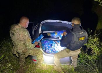 PRF apreende mais de meia tonelada de drogas no interior do Paraná
