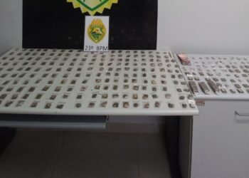 Tornozelado é preso traficando drogas na Vila Nossa Senhora da Luz