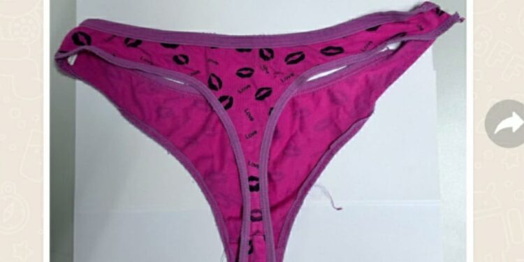 Após furtar calcinha, homem se arrepende, retorna para realizar a devolução e acaba detido