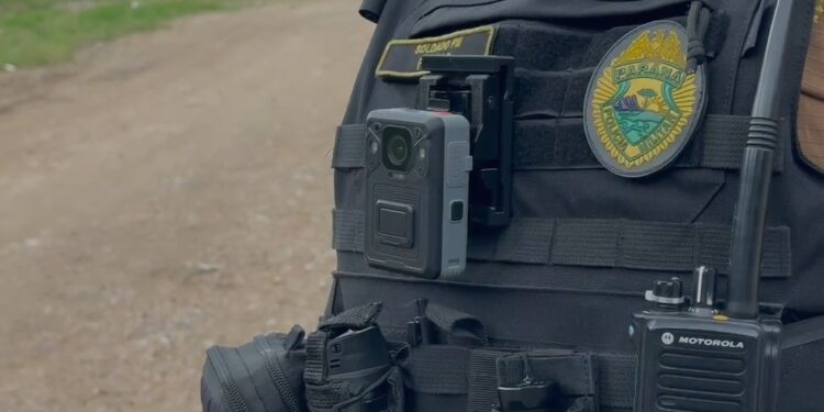 Polícia Militar inicia testes com câmeras corporais no Paraná