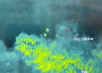 Com auxílio de câmera térmica em drone, BPMOA localiza quadrilha e recupera carga roubada