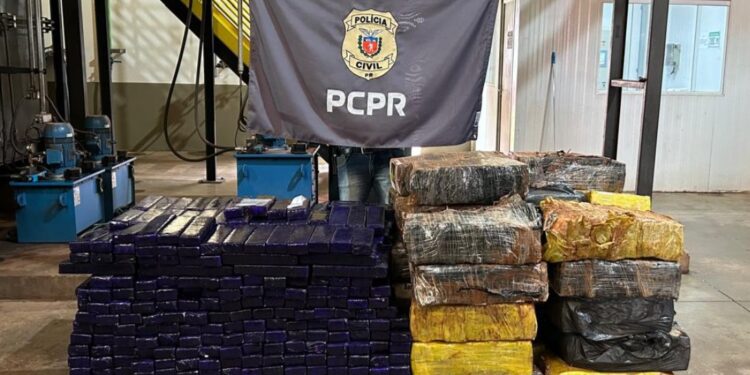 Polícia Civil incinera 1 tonelada de maconha no Paraná