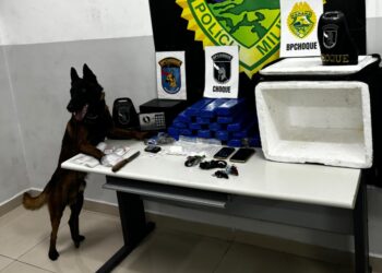 CHOQUE recebe informações e apreende maconha, crack e cocaína em Curitiba; dois foram presos