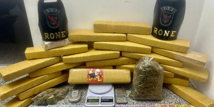 RONE detém criminoso e apreende drogas em Pinhais