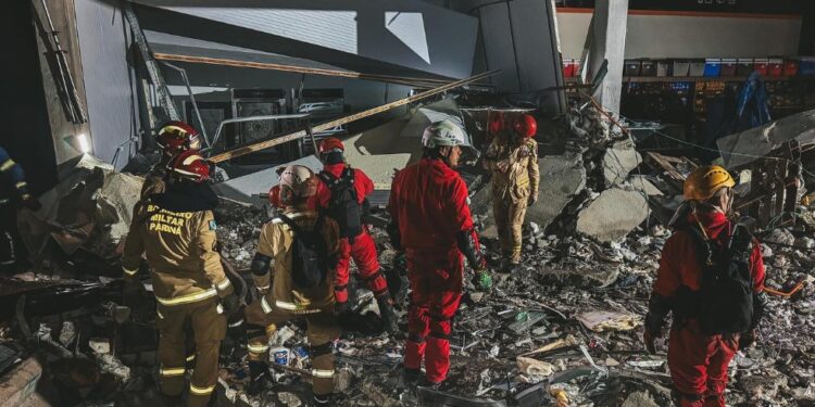 Polícia Civil conclui inquérito que apurava desabamento de laje em supermercado no litoral
