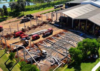 Estrutura de obra de barracão desaba e mata trabalhador no Paraná