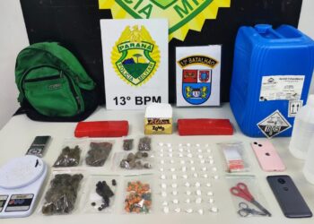 PM recebe denúncia anônima e apreende drogas em condomínio no Tatuquara