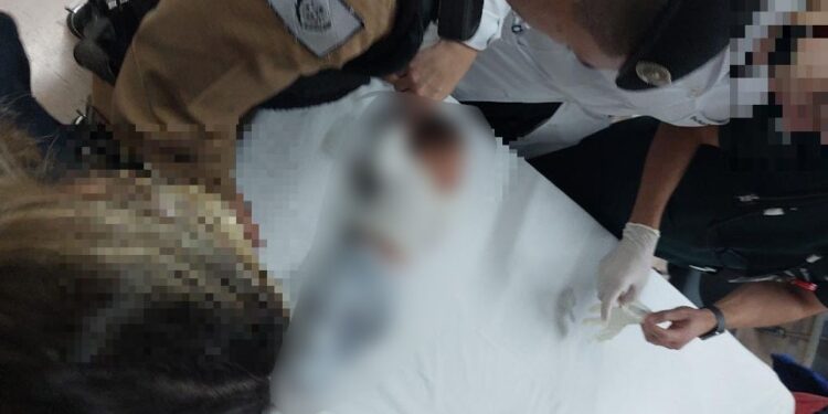 Policiais da Cavalaria salvam bebê engasgado em Curitiba