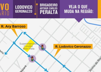 Novo binário de Curitiba será implantado na próxima terça-feira