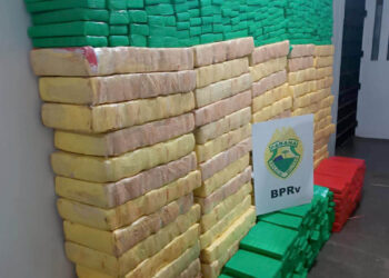 Batalhão de Polícia Rodoviária apreende 1,48 tonelada de maconha