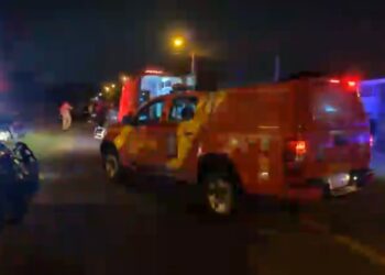 Confusão passional termina com um baleado, um agredido com pá e uma mulher detida