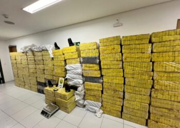 PM apreende mais de 3 toneladas de maconha após abordagem na CIC