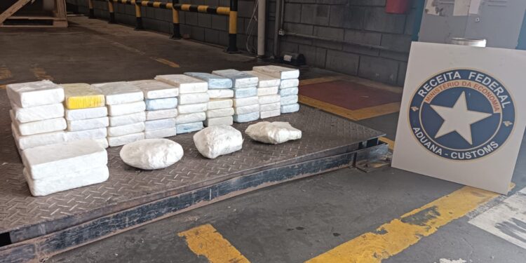 Receita Federal apreende no Porto de Paranaguá carregamentos de cocaína que iriam para África do Sul e Holanda