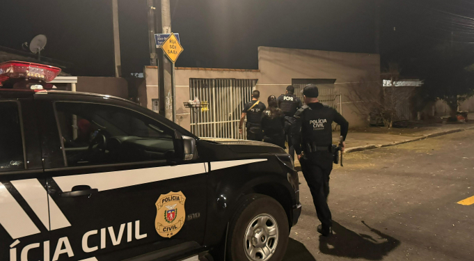 Polícia Civil faz operação contra organização criminosa ligada a furtos e roubos em Piraquara