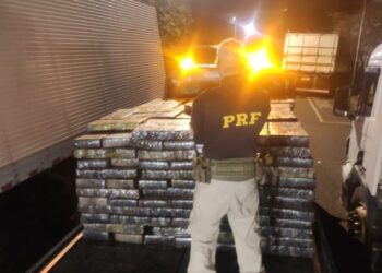 PRF apreende carregamento com quase 4 toneladas de maconha no Paraná