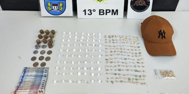 PM prende traficante na Vila Uberlândia e apreende drogas