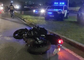 Motociclista perde a vida ao sofrer queda na Linha Verde
