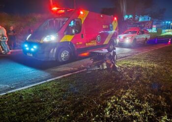 Motorista sem CNH com sinais de embriaguez mata motociclista na Rodovia da Uva, foge e acaba preso pela PM
