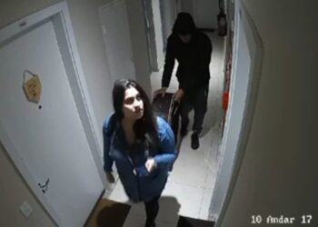 Polícia procura casal que furtou apartamento no centro de Curitiba, veja o vídeo como eles agem