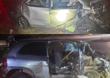 Colisão frontal deixa três mortos e dois feridos na PR-170