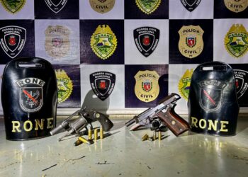 Criminosos roubam celular e tombam em confronto com a RONE