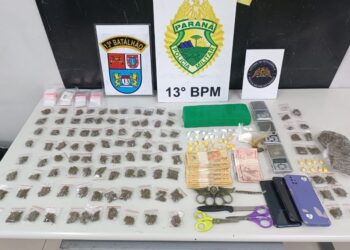 PM apreende drogas no bairro Umbará em Curitiba; irmãs são suspeitas de tráfico na região