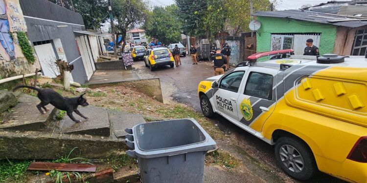 Segunda-feira foi marcada com três confrontos em Curitiba