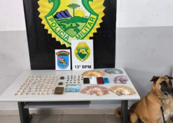 PMs recebem denúncia e encontram porções de crack e maconha com casal; mulher chegou a oferecer R$ 5 mil aos policiais
