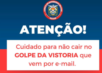 Bombeiros de Curitiba alertam para “Golpe da Vistoria” que vem por e-mail