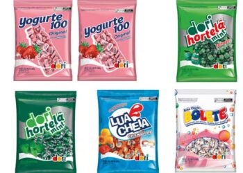 Dori anuncia recolhimento de balas por “potencial risco de contaminação com Salmonella muenchen”