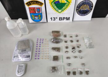 Polícia Militar apreende maconha, ecstasy e clorofórmio na CIC