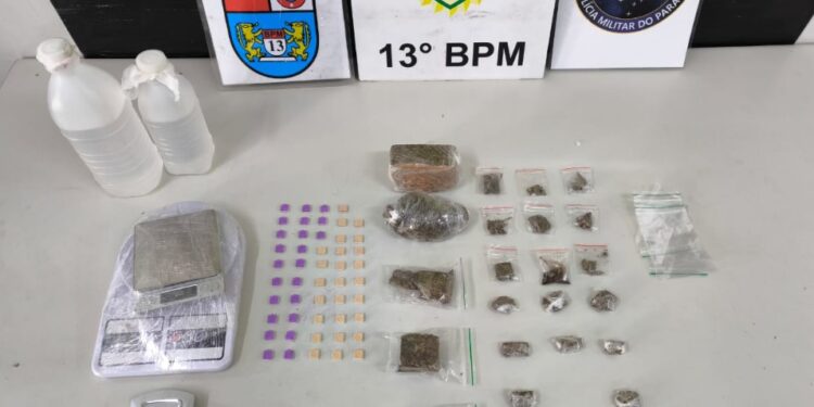 Polícia Militar apreende maconha, ecstasy e clorofórmio na CIC