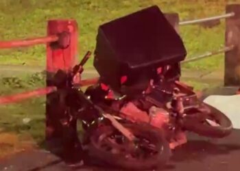 Motoboy perde a vida ao sair da pista e colidir em mureta de proteção