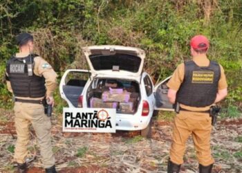 Candidato a vereador foge da PM por 19 km e acaba preso no Paraná com carro carregado de maconha
