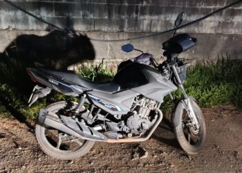 Polícia Militar recupera moto furtada com ajuda de rastreador