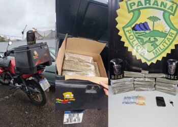 RONE prende individuo que fazia delivery de maconha em Curitiba