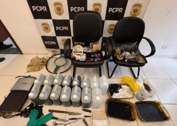 Polícia flagra indivíduo preparando base para confecção de brigadeiro de maconha, em Pinhais 