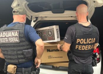 PF prende três pessoas pelos crimes de contrabando e descaminho