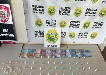 Polícia Militar prende indivíduo com drogas em ponto de ônibus