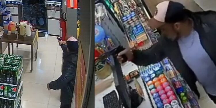 “Eu sou o diabo, manda chamar o BOPE!”. Indivíduo que estava aterrorizando em posto enfrenta a RONE e morre em confronto, veja o vídeo