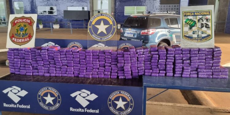 Poucas horas após realizar apreensão de maconha, ação conjunta apreende mais um carregamento na fronteira